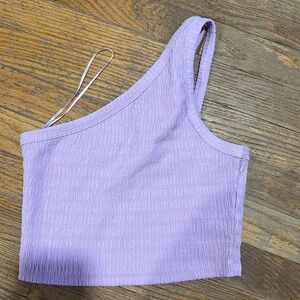 New with tags American eagle purple tank top size medium.